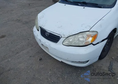 2006 Toyota Corolla Le из США, поврежденный, VIN 2T1BR32E06C656741